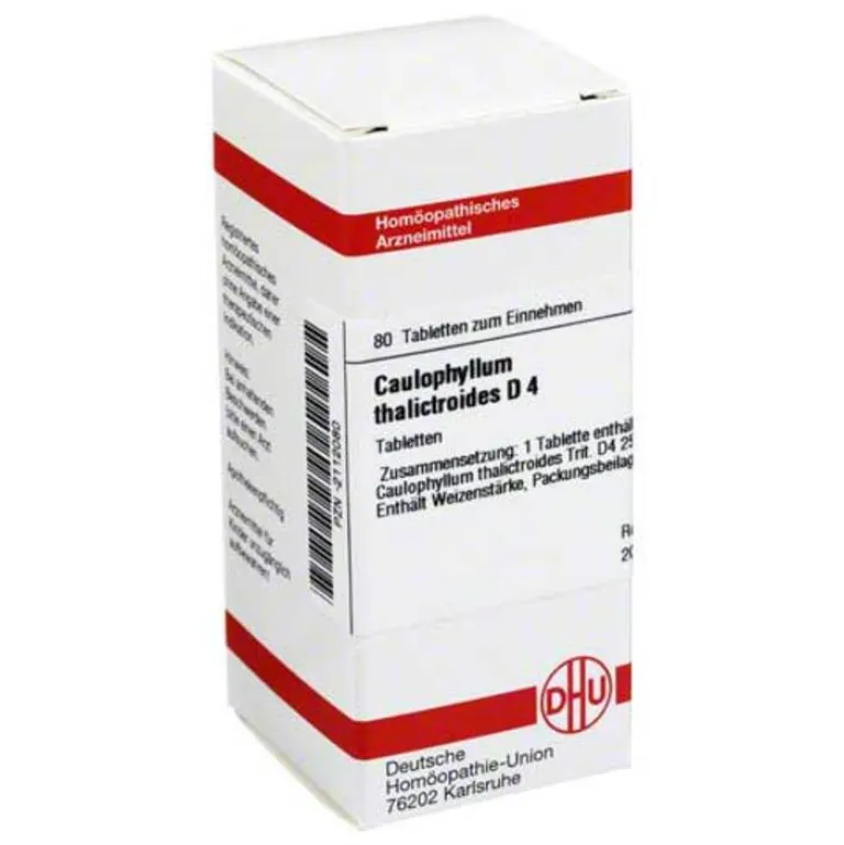 DHU C-Caulophyllum thalictroides D 4 Tabletten, 80 St