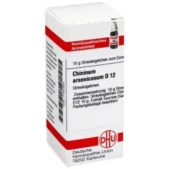 C|C-DHU Chininum arsenicosum D 12 Gl, 10 g