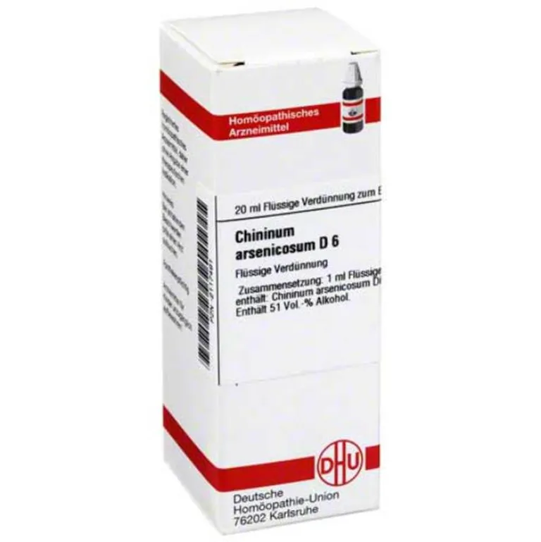 DHU C-Chininum arsenicosum D 6 Dilution, 20 ml
