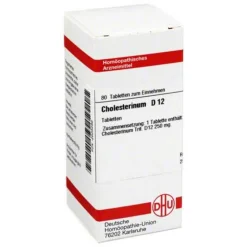 DHU C-Cholesterinum D 12 Tabletten, 80 St