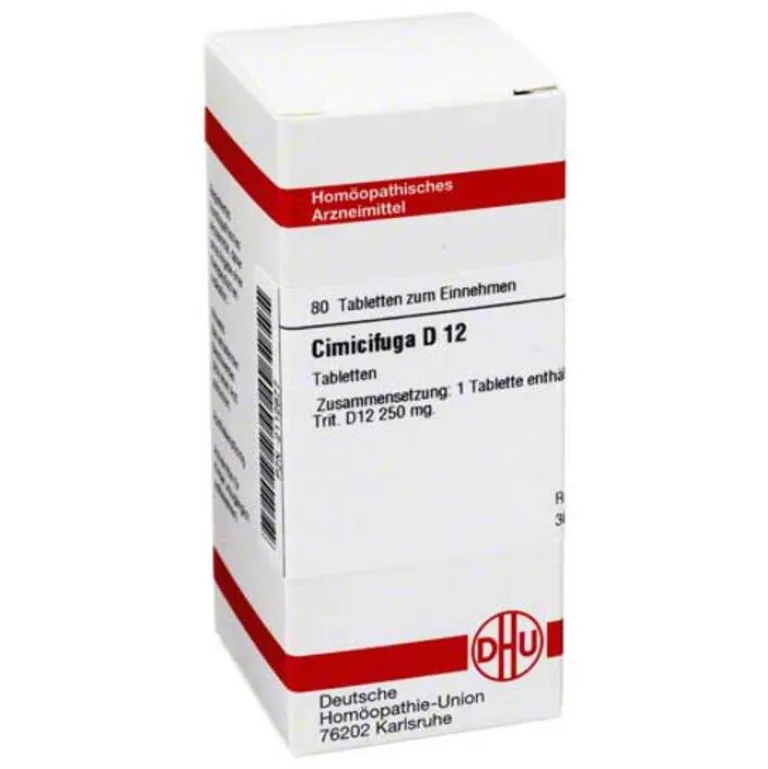 DHU C-Cimicifuga D 12 Tabletten, 80 St