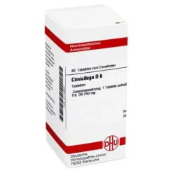 DHU C-Cimicifuga D 6 Tabletten, 80 St