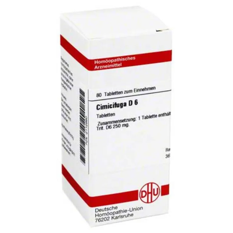 DHU C-Cimicifuga D 6 Tabletten, 80 St