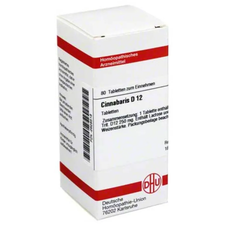 DHU C-Cinnabaris D 12 Tabletten, 80 St