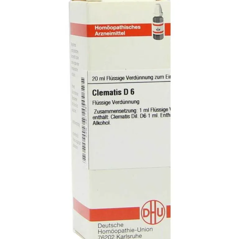 DHU C-Clematis D 6 Dilution, 20 ml