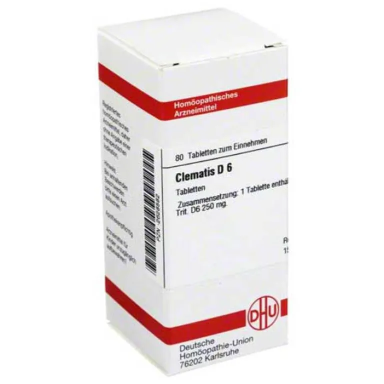 DHU C-Clematis D 6 Tabletten, 80 St