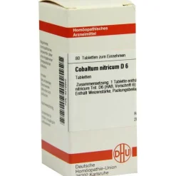 C-DHU Cobaltum nitricum D 6 Tabletten, 80 St