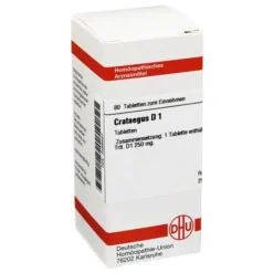 C-DHU Crataegus D 1 Tabletten, 80 St