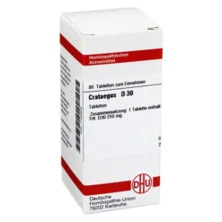 C-DHU Crataegus D 30 Tabletten, 80 St