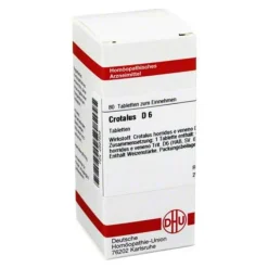 C-DHU Crotalus D 6 Tabletten, 80 St