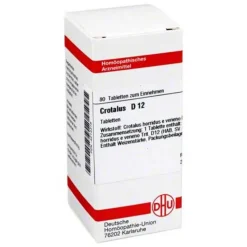 C-DHU Crotalus D 12 Tabletten, 80 St