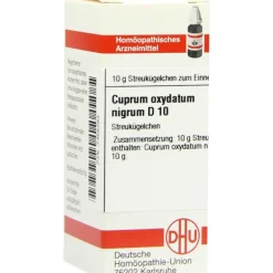 C-DHU Cuprum Oxyd nigrum D 10 Globuli, 10 g