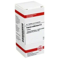 DHU C-Cuprum sulfuricum D 6 Tabletten, 80 St