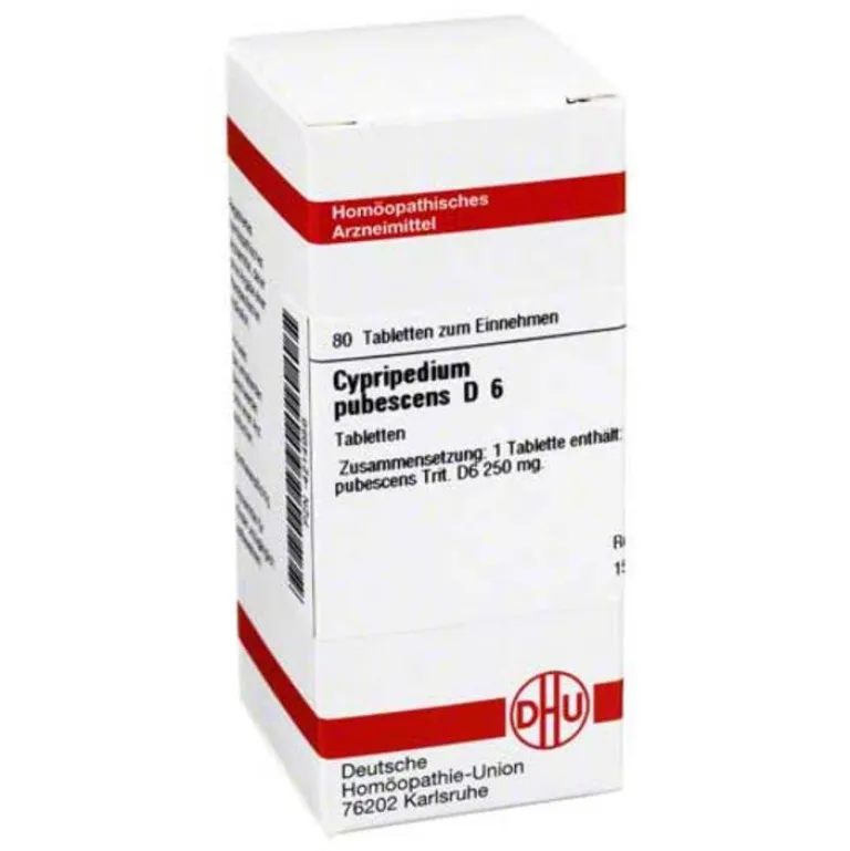 C-DHU Cypripedium pubescens D 6 Tabletten, 80 St