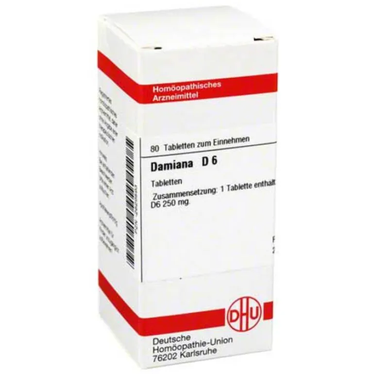 DHU D-Damiana D 6 Tabletten, 80 St