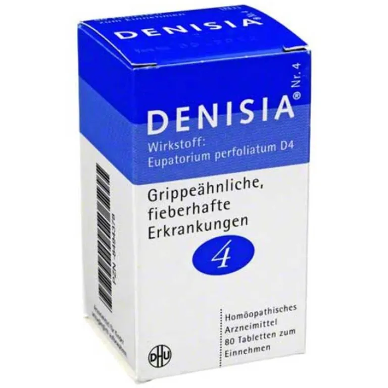 Dhu Komplexmittel-DHU Denisia 4 grippeähnliche Krankheiten Tabletten, 80 St