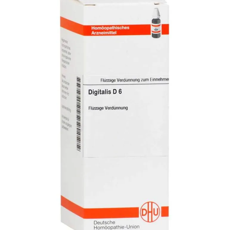 DHU D-Digitalis D 6 Dilution, 20 ml