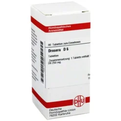 DHU D-Drosera D 6 Tabletten, 80 St