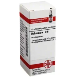 D|D-DHU Dulcamara D 6 Globuli, 10 g