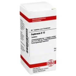DHU E-Euphrasia D 12 Tabletten, 80 St