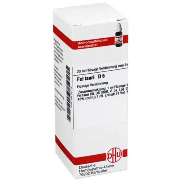 DHU F-Fel Tauri D 6 Dilution, 20 ml