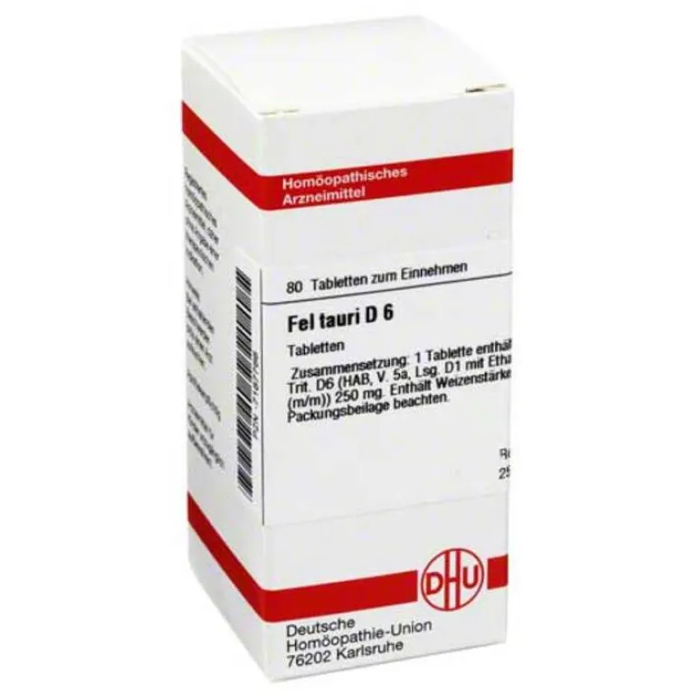 F-DHU Fel Tauri D 6 Tabletten, 80 St