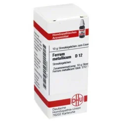 F|F-DHU Ferrum metallicum D 12 Globuli, 10 g