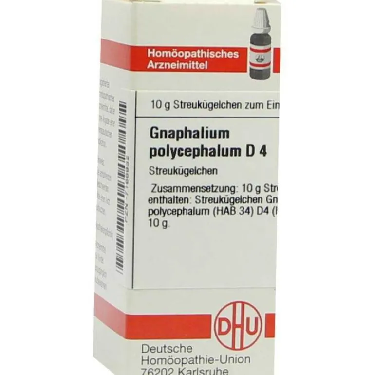 G-DHU Gnaphalium polycephalum D 4 Globuli, 10 g