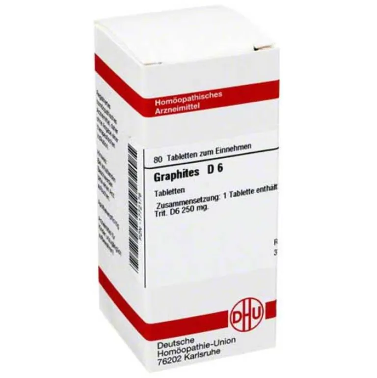 DHU G-Graphites D 6 Tabletten, 80 St