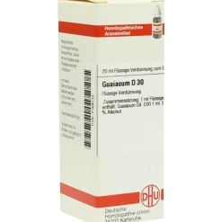 G-DHU Guaiacum D 30 Dilution, 20 ml