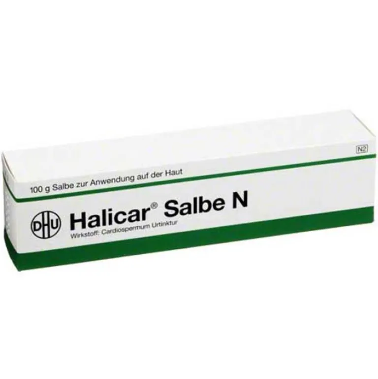 DHU Dhu Komplexmittel|Homöopathische Allergiemittel-Halicar Salbe N, 100 g