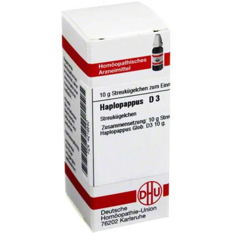 H-DHU Haplopappus D 3 Globuli, 10 g