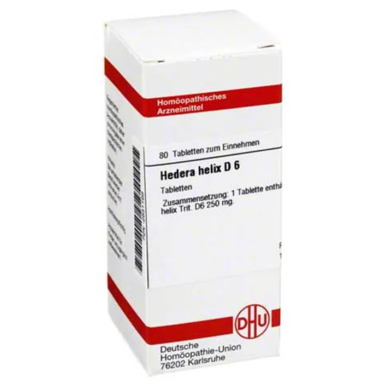 DHU H-Hedera Helix D 6 Tabletten, 80 St