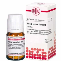 DHU H-Hekla lava e lava D 4 Tabletten, 80 St