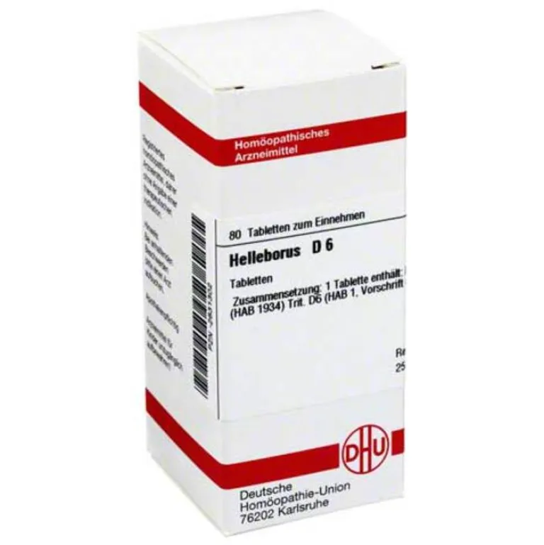DHU H-Helleborus D 6 Tabletten, 80 St