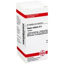 DHU H-Hepar sulfuris D 6 Tabletten, 80 St