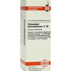 H-DHU Histaminum hydrochloricum D 30 Dilution, 20 ml