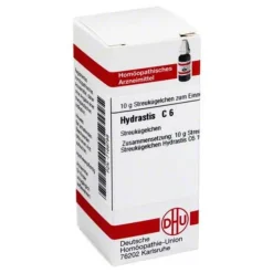 H|H-DHU Hydrastis C 6 Globuli, 10 g