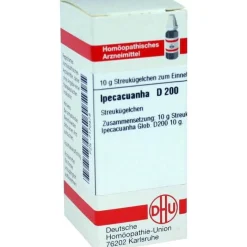 I-J-DHU Ipecacuanha D 200 Globuli, 10 g