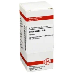 DHU I-J-Ipecacuanha D 6 Tabletten, 80 St