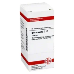 I-J-DHU Ipecacuanha D 12 Tabletten, 80 St