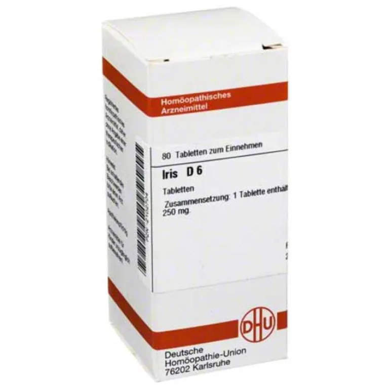 DHU I-J-Iris D 6 Tabletten, 80 St