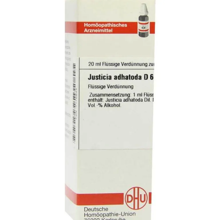 I-J-DHU Justicia adhatoda D 6 Dilution, 20 ml