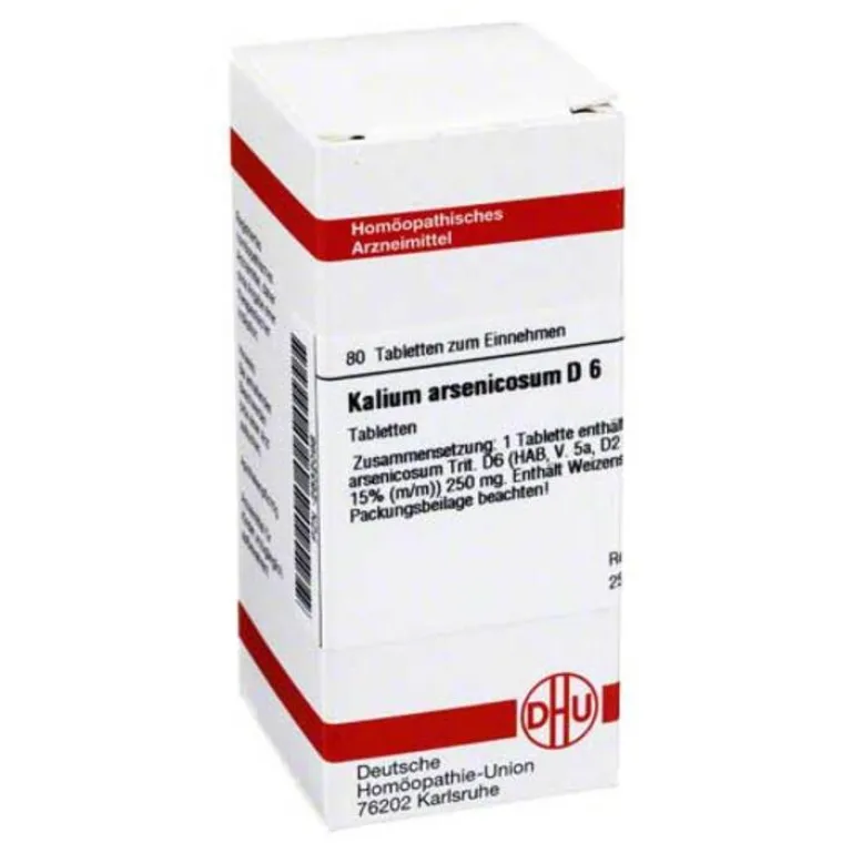 DHU K-Kalium arsenicosum D 6 Tabletten, 80 St