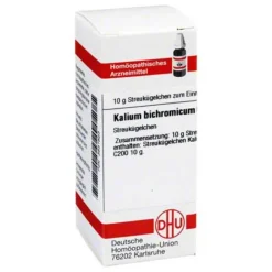 K|K-DHU Kalium bichromicum C 200 Globuli, 10 g