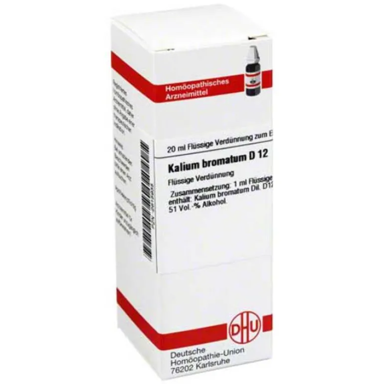 DHU K-Kalium bromatum D 12 Dilution, 20 ml