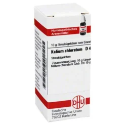 K|K-DHU Kalium chloratum D 4 Globuli, 10 g