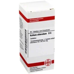 DHU Schüßler-Salze K|Salze 1-12-DHU Kalium chloratum D 6 Tabletten, 80 St