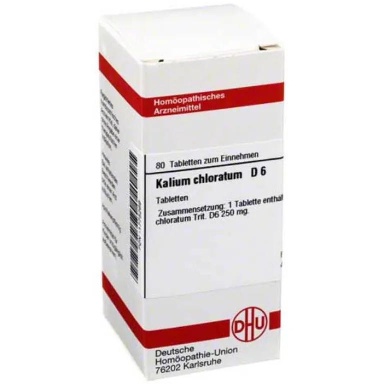 DHU Schüßler-Salze K|Salze 1-12-DHU Kalium chloratum D 6 Tabletten, 80 St