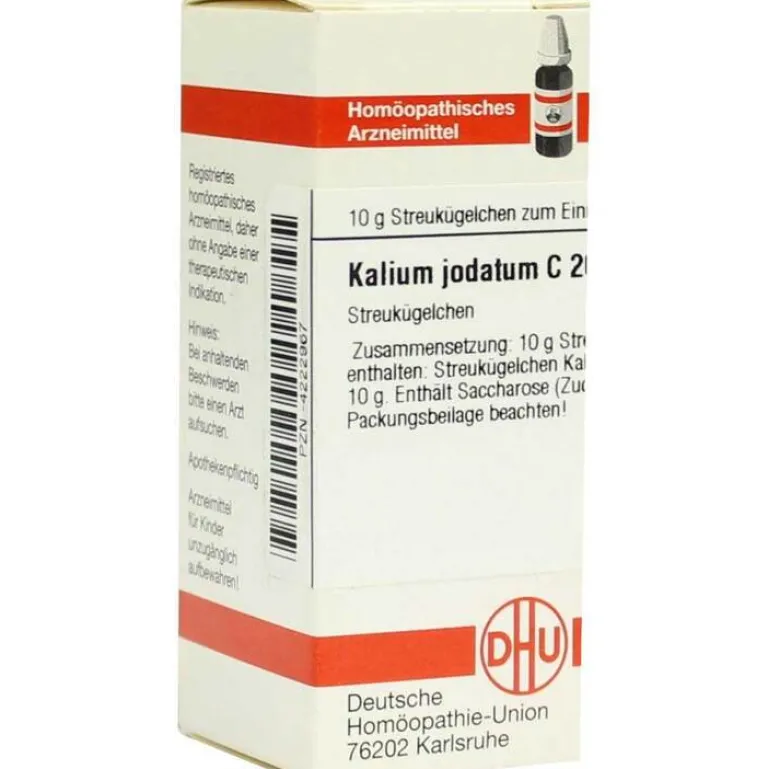 K|K-DHU Kalium jodatum C 200 Globuli, 10 g
